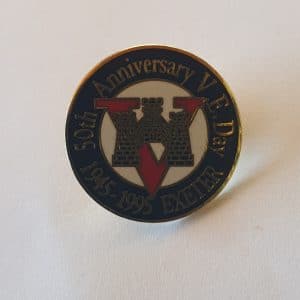 50th Anniversary Ve Day Lapel Pin