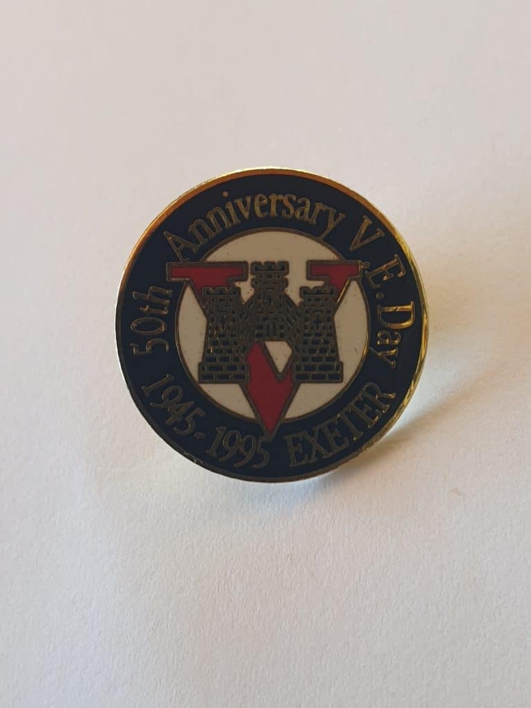 50th Anniversary Ve Day Lapel Pin