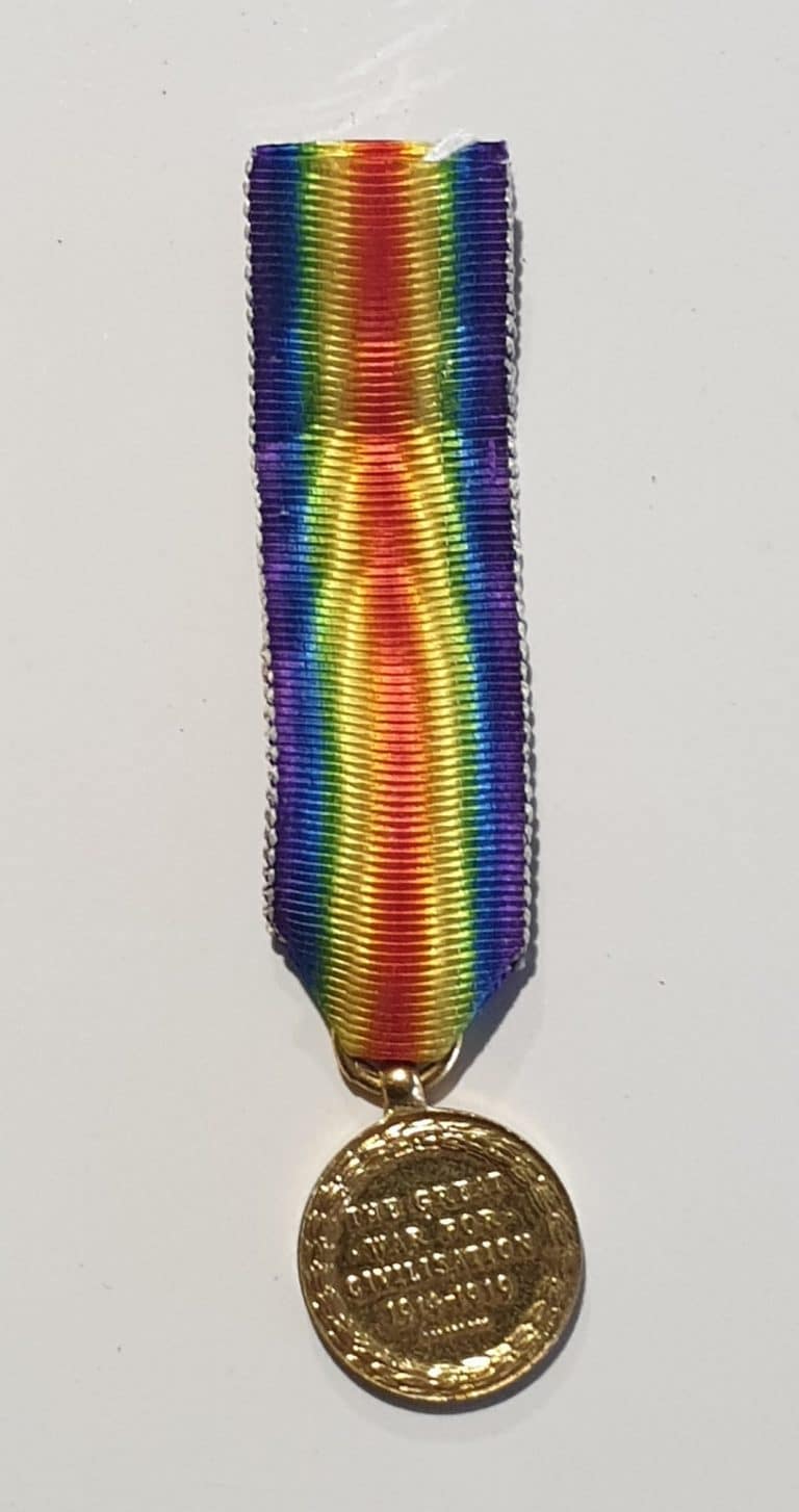 Brand New Miniature Ww1 Victory Medal