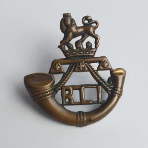 Rand Light Infantry Cap Badge. Lugs Are Intact.