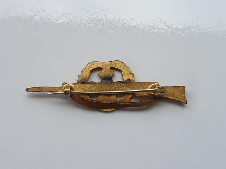 South Lancashire Prince Of Wales Sweetheart Brooch. Pin Intact.