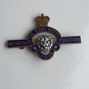 The Royal British Legion Women’s Section Lapel Pin