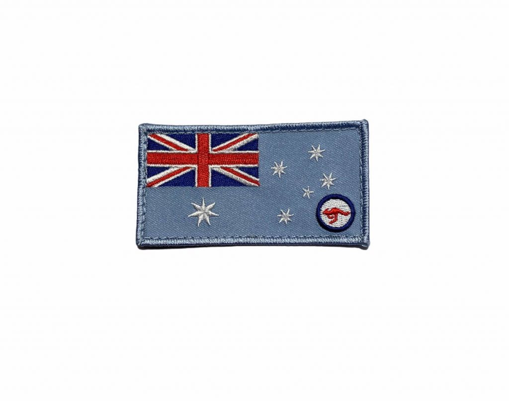 AUSTRALIAN NATIONAL FLAG – RAAF ENSIGN (FLIGHT SUIT) PATCH- P107 ...