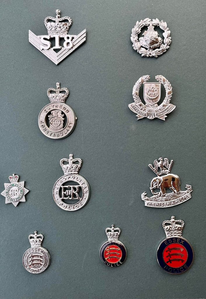 18 Mixed Police Badges | Allied Militaria
