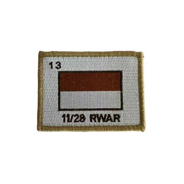 11th/28th Royal West Australia Regiment Patch - P143