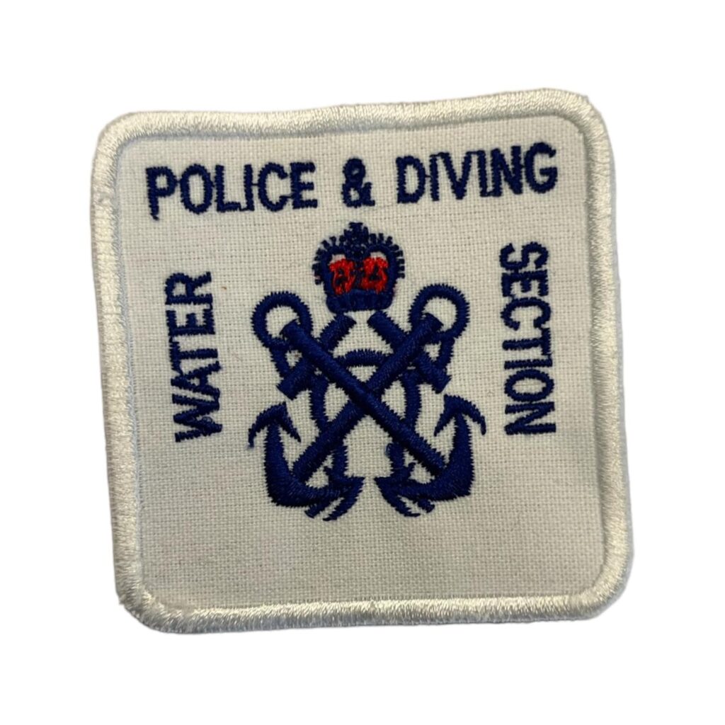 Water Police & Diving Section Patch (LE048) Allied Militaria