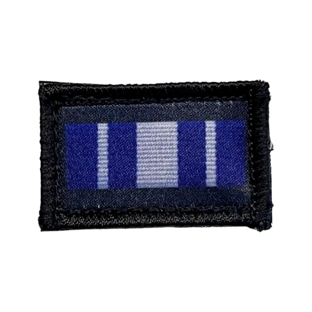 Australian L Service Ribbons Australian States - Police Force Service Medal Ribbon Patch (PM034 ...