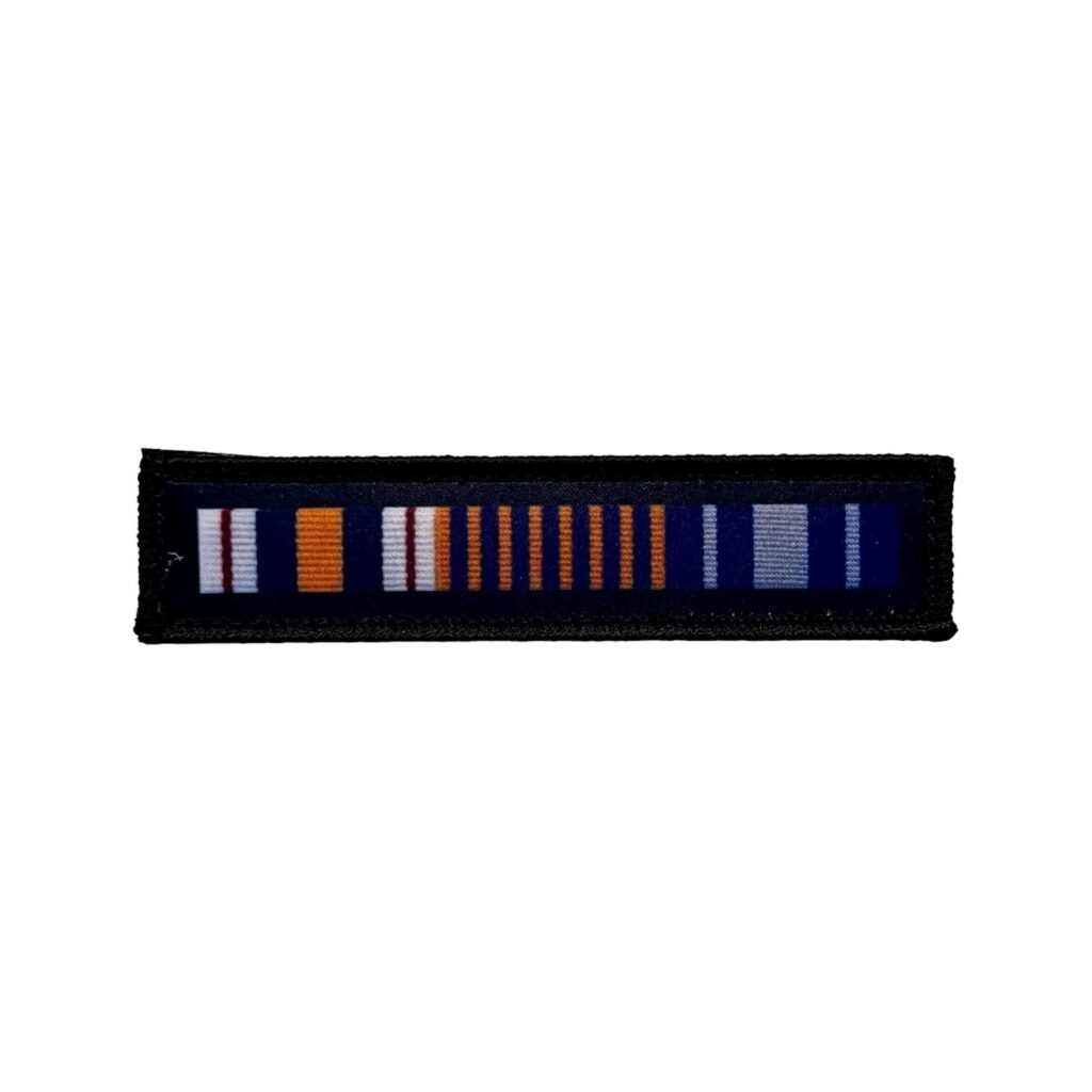 Australian States - Police Force Service Medal Ribbon Trio Patch (PM035 ...