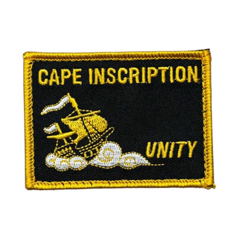 Cape Inscription - Unity Patch - P1356 | Allied Militaria